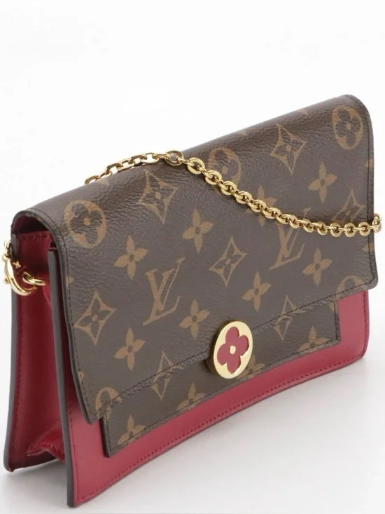 Louis Vuitton Monogram Flore Wallet on Chain – Fuchsia (M67404) - Picture 2 of 8